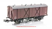 2F-014-011 Dapol Fruit D Wagon number W2910 in BR Maroon livery with straw lettering and grey roof